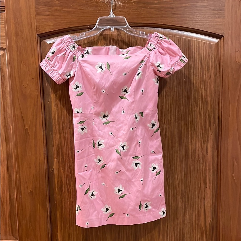 Milly Minis Pink Floral Minis Girl’s Dress Size 12
